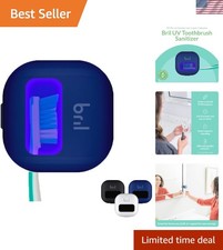 Navy UV Toothbrush Sanitizer  Travel Case - Effective Germ Protection on the Go