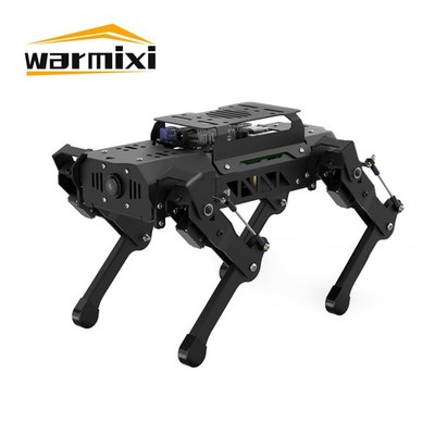 PuppyPi AI Quadruped Robot ROS Open Source Robot Dog with AI Vision 1MP Camera