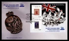 DR WHO 2005 NEW ZEALAND FDC BOY SCOUTS STAMP EXPO S/S $4 M69485