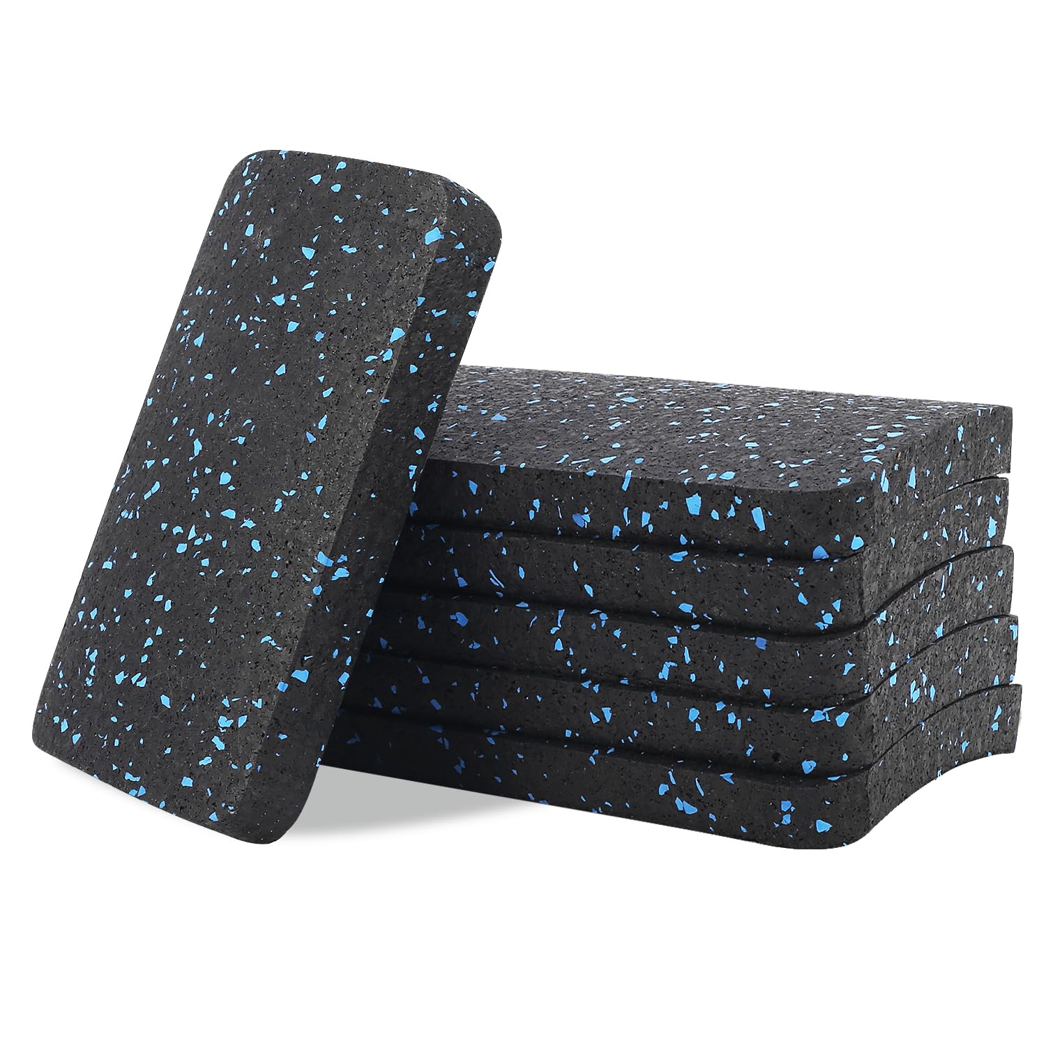 Treadmill Mat Pads, Exercise Equipment Mat with High Density Rubber for Prote...