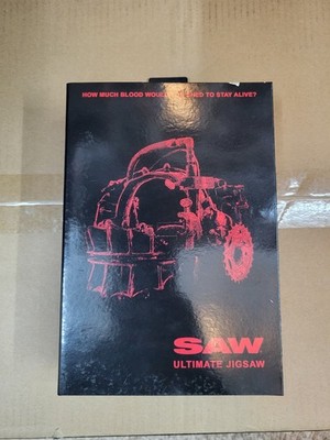 Neca SAW Ultimate Jigsaw 7  Figure Haulathon 2024 Target Exclusive New & Sealed