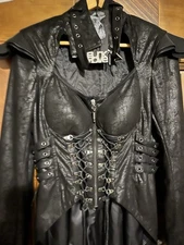 Punk Rave Brand, Extra Long, Tailed Top/jacket. Ultimate Gothic Costume