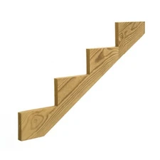 Prowood 279713 Southern Yellow Pine Stair Stringer 4 L ft.x11.2 Wx1.5 Thick in.