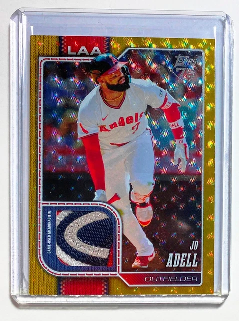 2026 Topps Series 1 Jo Adell Game Worn Relic Gold Superfractor 1/1 Angels