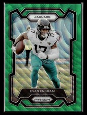 2023 Panini Prizm #135 - Evan Engram - Green Wave