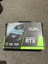 New ASUS NVIDIA GeForce RTX 3050 6GB DUAL OC Graphics Card for Gaming