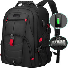 Travel Laptop Backpack Waterproof anti Theft with Lock and USB