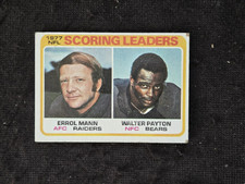1978 Topps Football card # 334 Scoring Leaders   ( G to VG )