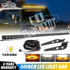 For Toyota FJ Cruiser 07-14 Amber/White Strobe 52'' Light Bar Roof Mounting Kit