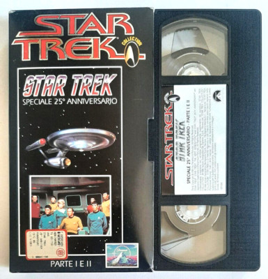 Vhs Star Trek Special 25th Anniversary Teil I und II 1 2 Film Videokassette (K20)