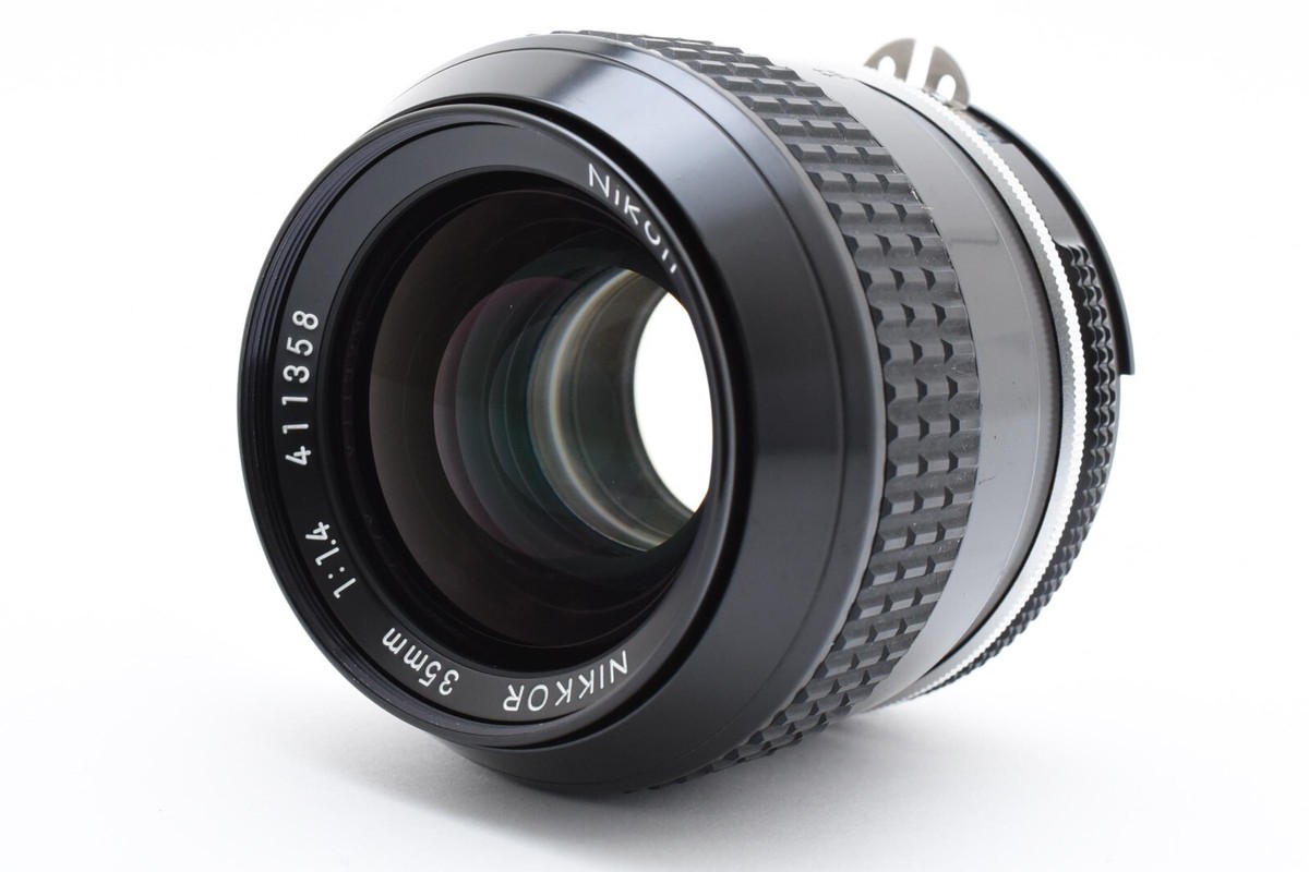 MINT w/Cap] Nikon Ai Nikkor 35mm f1.4 Wide Angle MF Lens F