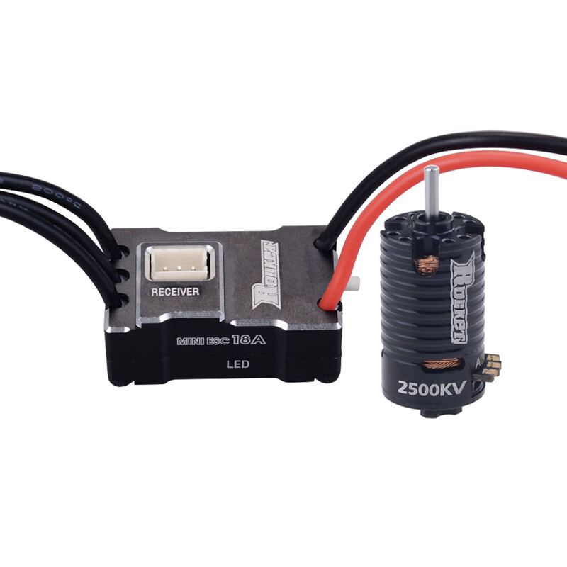 Rocket MINI 1410 2500KV Brushless Motor 18A ESC for Kyosho RC Mini