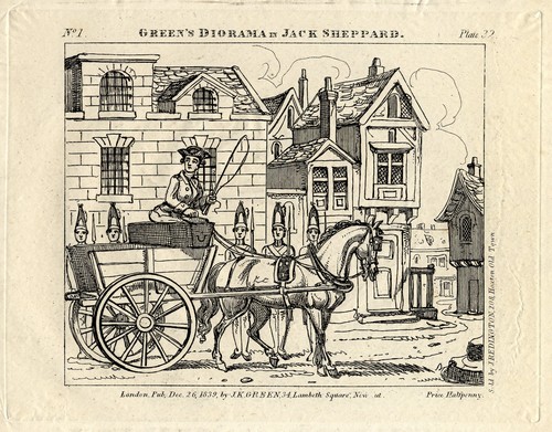 Toy Theatre Play - Green's Jack Sheppard - Printed in Penny Plain - Picture 2 of 3
