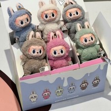Auténtico POP MART LABUBU 1.0 Monstruos Emocionantes Macaron Vinilo Misterioso Caja Ciega