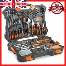 256pc Workshop heavy duty Premium Hand Tool Kit Set Combo Tool Kit DIY Workshop