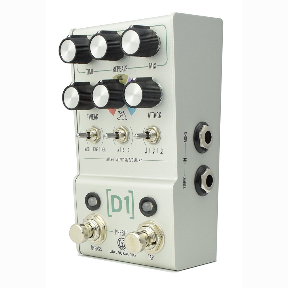 Walrus Audio - Mako D1 V2 - High-Fidelity Multi-Function Delay