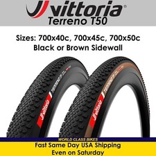 Vittoria Terreno T50 700x40c, 45, 50 Black/Br...