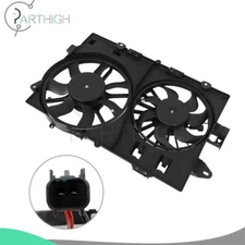 Radiator Condenser Cooling Fan Assembly Electric For 2006-2008 Chevrolet Equinox