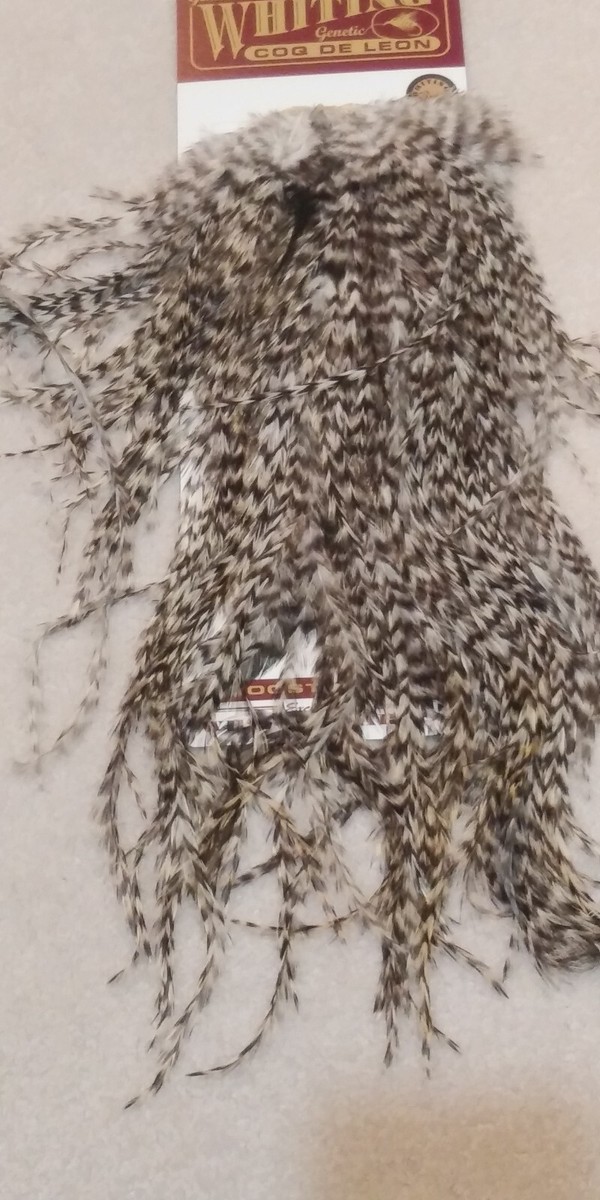 Coq De Leon GRIZZLY Rooster Saddle Whiting Bronze NEW Feathers NEW