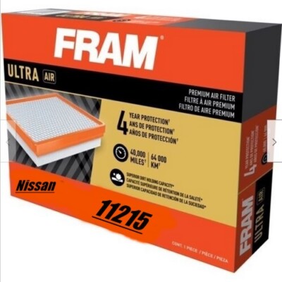 FRAM 11215 Ultra Premium 40,000 Mile Air Filter for select NISSAN Vehicles