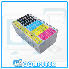 KIT 10 CARTUCCE PER EPSON S20 SX100 SX105 SX200 SX205 SX400 SX405 405WIFI 600FW 
