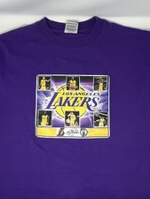 Vintage 2010 Los Angeles Lakers NBA Finals T Shirt Kobe Bryant XL 