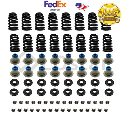 Lock Set & LS1 LS3 LS6 Viton Valve Seals,Z28 +100 Style Valve Springs,Retainers