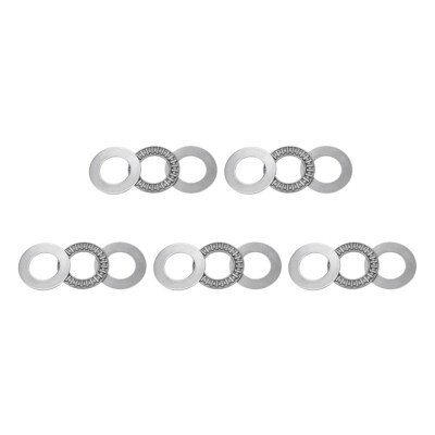 AXK2035 Axial-Nadellager 20 x 35 x 2mm mit AS2035-Unterlegscheiben,5er-Pack