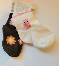 Gymboree Bright Owl 12-18 mo Socks NWT Retail