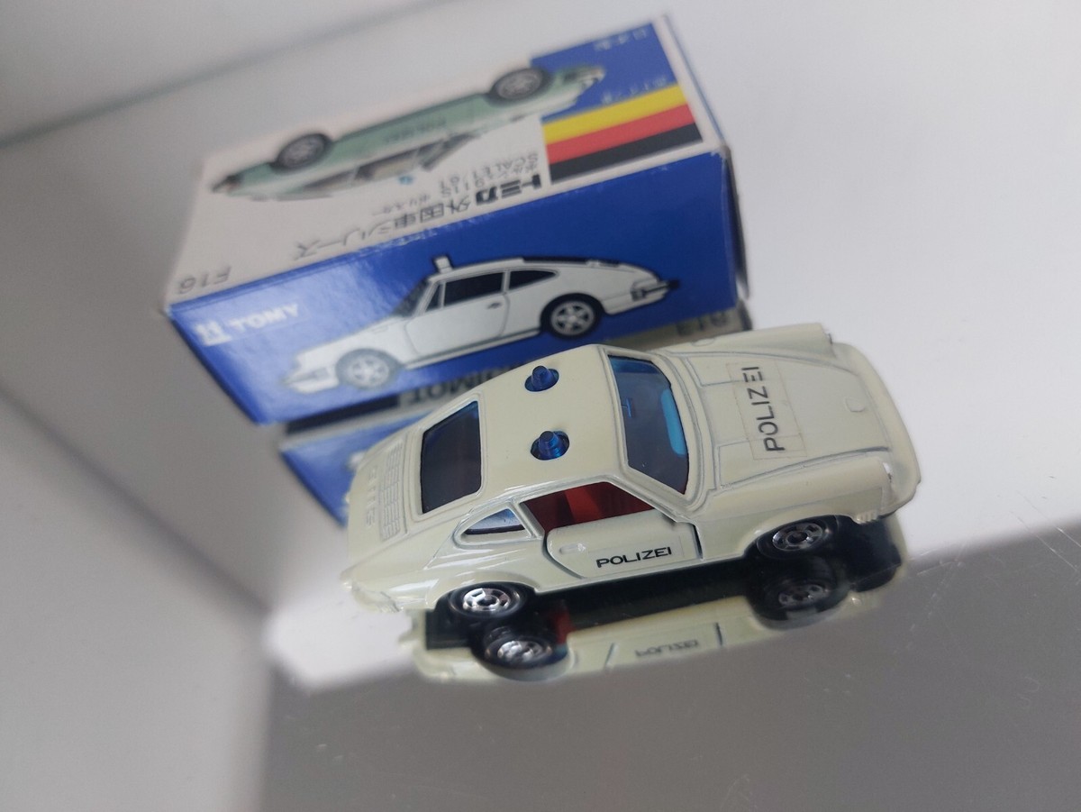 Tomica F16 Porsche 911s Police 1:61 Mint in Box | eBay