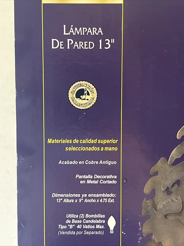 Nuevo Aplique de Pared Hampton Bay Rústico Vida Silvestre Alce 13" Cabaña Lodge Cobre Claro Foto 4 de 4