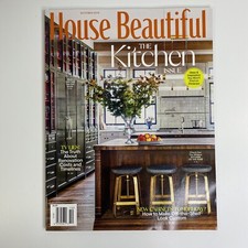 House Beautiful Magazine October 2019 The Kitchen Issue Home Lifestyle Design
