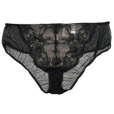 NWT TORRID Hipster Pantie Sz 3X-4X Black Beige Lace