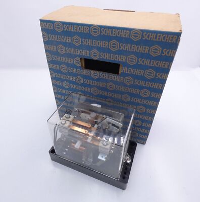 Schleicher MZU23-S MZU 23-S MZU23S -Unused/Original Packaging-Precision Timing Relay