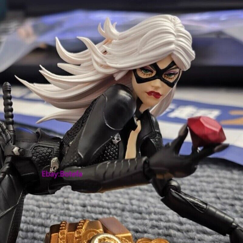 Ultimate Black Cat Figure Cute Black Cat Plush Toy Round Ball