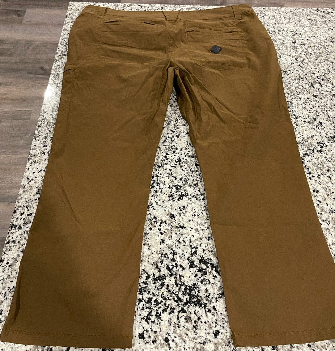 Off The Grid Men's (42X29) Trailblazer Pro Pant 2.0 Brown Taper