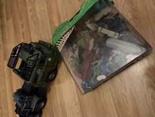 Toy soldier set in case with Army truck and mixed soldiers&nbsp;