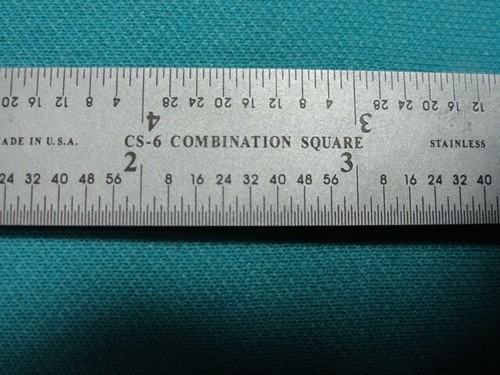 DS-6 Combination Square Bridge City Tool Works Rosewood Portland OR - Picture 10 of 17