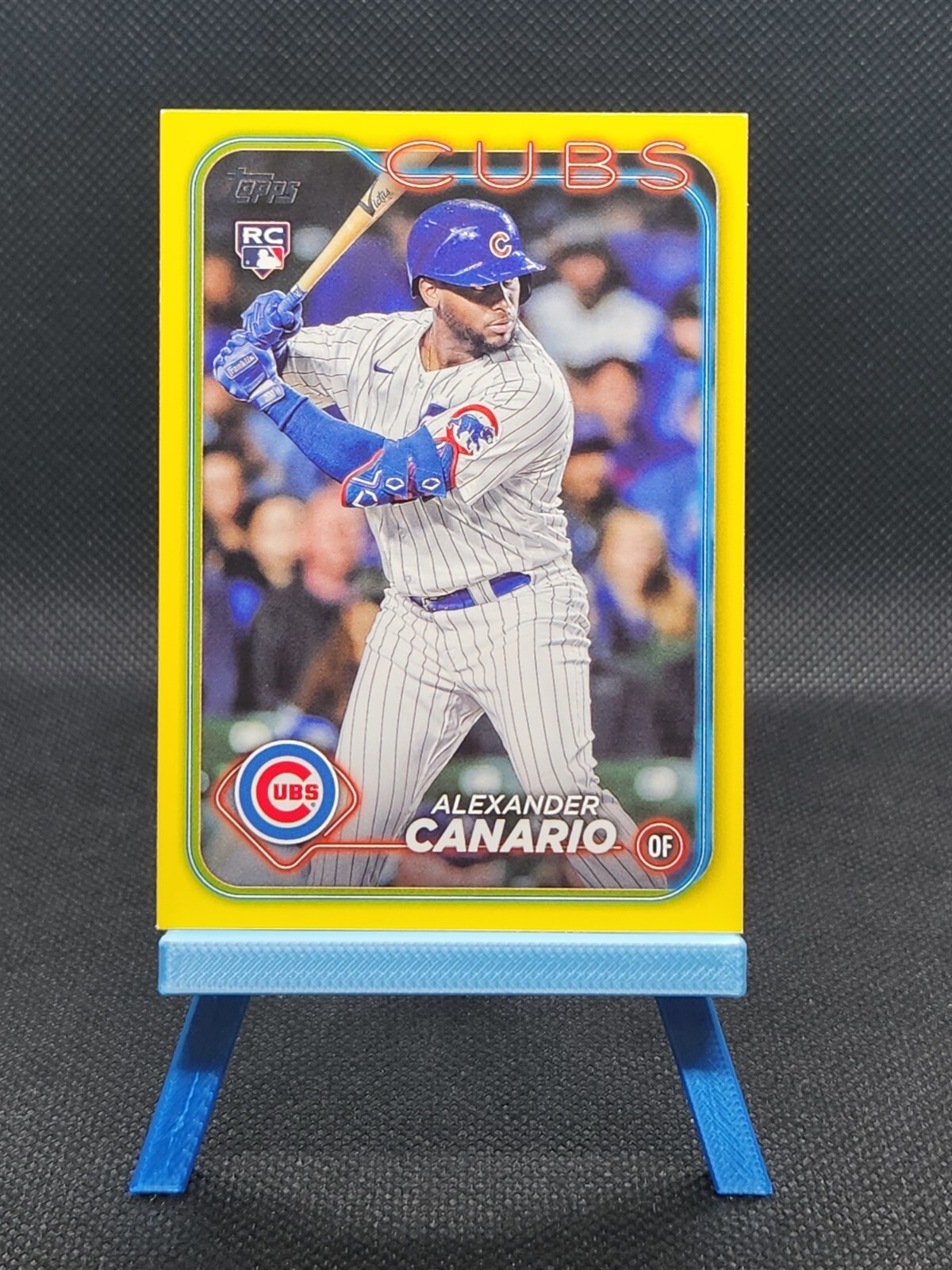 2024 Topps Series 2 Alexander Canario Rookie Yellow Parallel 452 Cubs RC