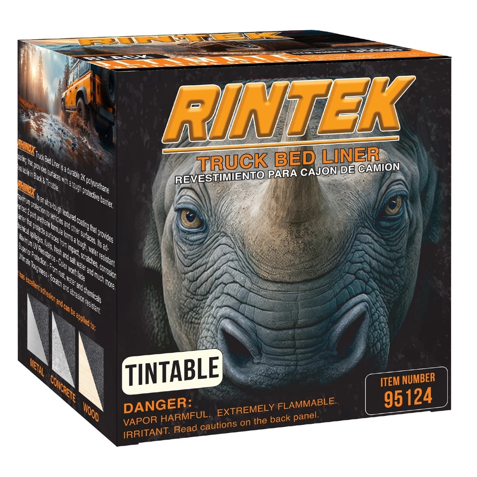 Rintek Tintable (No Color) 1 Gallon Spray-On Truck Bed Liner Kit - (95124) - Image 2 of 4
