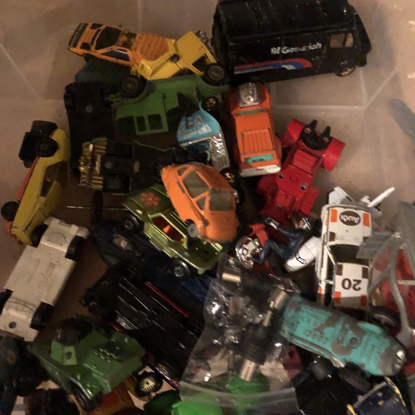 vintage machbox cars Job Lot Approx 100 Cars and Trucks eBay
