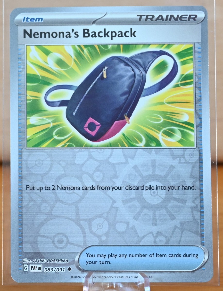 Pokémon TCG: Nemona's Backpack - 083/091 - Reverse Holo - Paldean