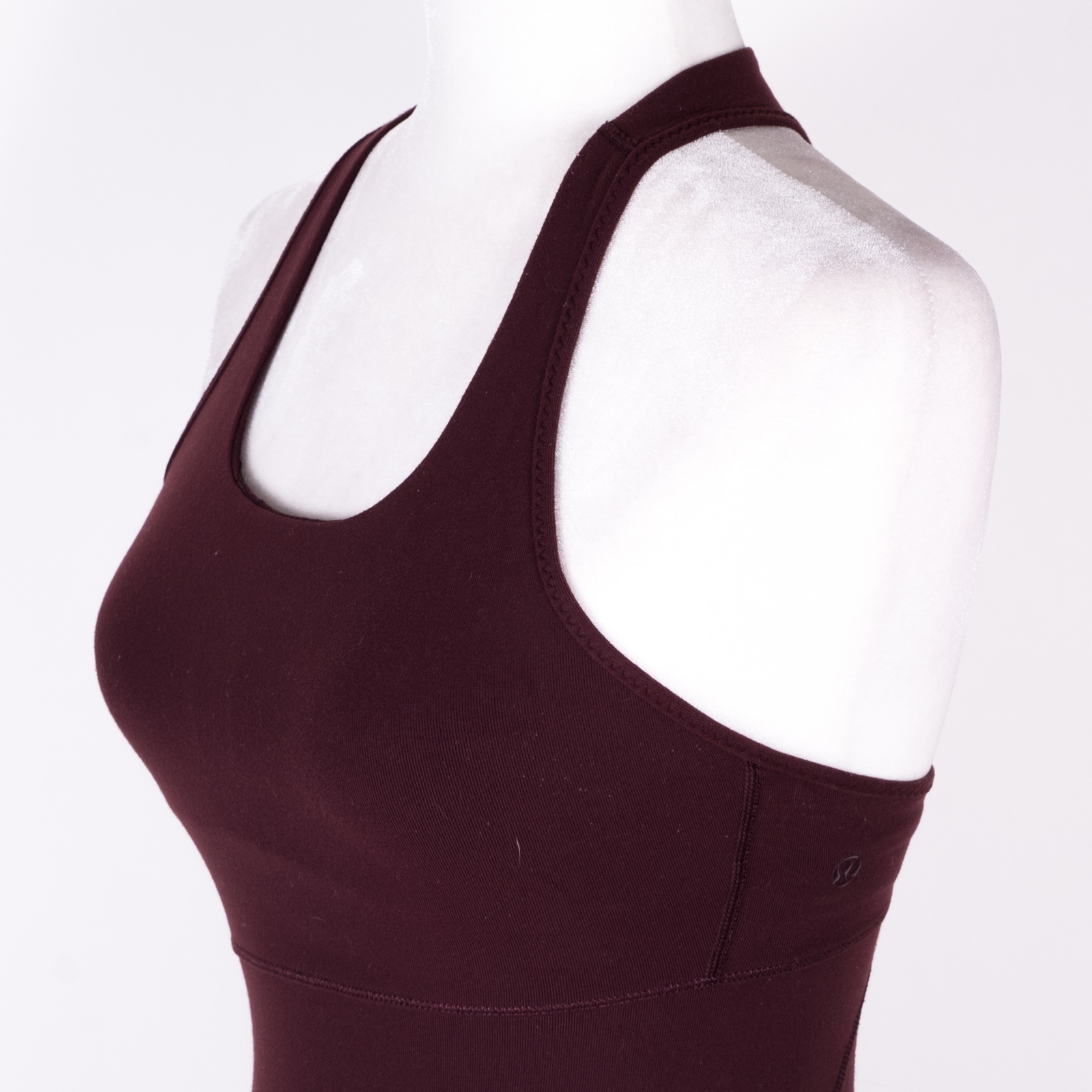 Lululemon Athletica Basic Wine Red Racer back Mic… - image 3