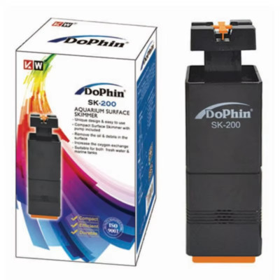 Dophin SK200 Aquarium Flächenskimmer 3W 200L/H