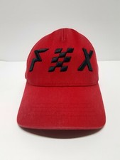 Fox Racing Youth OSFM FLEXFIT RED Baseball Cap Hat Motocross