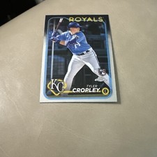 2024 Topps Chrome Base #148 Tyler Cropley  - Kansas City Royals