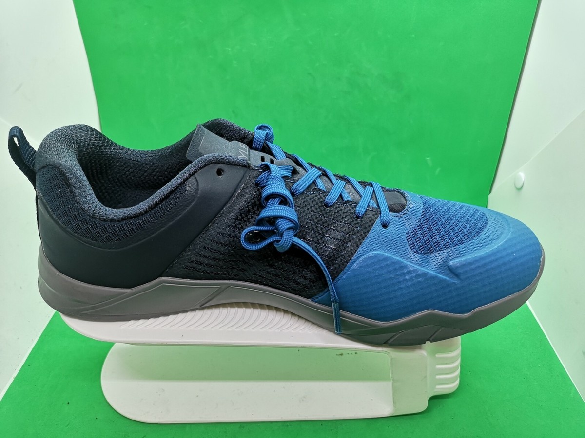 Hylete Circuit Cross Training Shoes Mens 10 Blue Athletic Crossfit Vibram Gym Hylete Circuit Cross Training Shoes Vibram Sole Blue Gray  main image 3