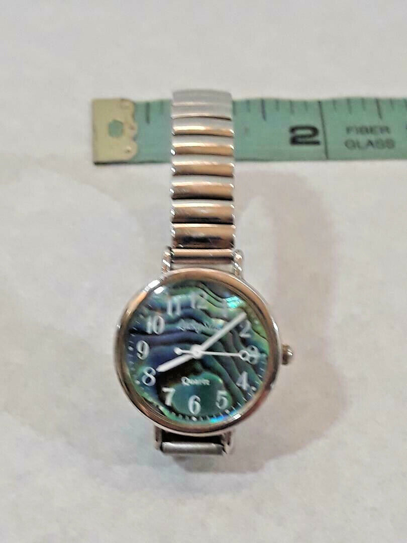 Womens Silver LUCKY STAR Stretch Band Watch ~ TESTED ~ Ships FREE
