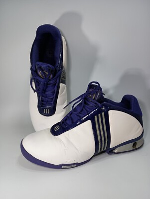 Adidas Men Adiprene A3 Electrify Basketball White Leather Rare