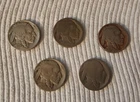 1929-1936 Buffalo Nickels - Lot Of 5
